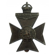 9th County of London Bn. (Queen Victoria's Rifles) London Regiment Cap Badge