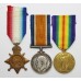 WW1 1914-15 Star Medal Trio - Pte. M. Lyons, York & Lancaster Regiment