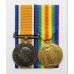 WW1 British War & Victory Medal Pair - Pte. K. Robinson, 21st (Wool Textile Pioneers) Bn. West Yorkshire Regiment - K.I.A.