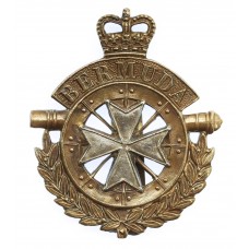 Royal Bermuda Regiment Cap Badge - Queen's Crown