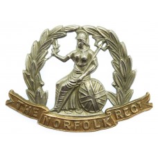 Norfolk Regiment Wreath Cap Badge
