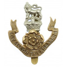 Loyal North Lancashire Regiment Cap Badge - King's Crown