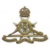 Royal Malta Artillery Cap Badge - King's Crown