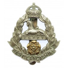 East Lancashire Regiment Cap Badge - King's Crown