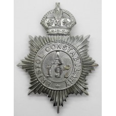Bristol Constabulary Helmet Plate - King's Crown (A 197)