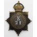 Bristol Constabulary Night Helmet Plate - King's Crown (E21)