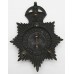 Lancashire Constabulary Night Helmet Plate - King's Crown