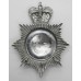 Norwich City Police Helmet Plate - Queen's Crown