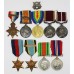 Hughes Family WW1 R.A.M.C. Mons Star & Bar, MID, LSGC & MSM & WW2 R.A.F. Air Crew Europe Father & Son Medal Group