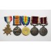 Hughes Family WW1 R.A.M.C. Mons Star & Bar, MID, LSGC & MSM & WW2 R.A.F. Air Crew Europe Father & Son Medal Group