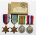 Hughes Family WW1 R.A.M.C. Mons Star & Bar, MID, LSGC & MSM & WW2 R.A.F. Air Crew Europe Father & Son Medal Group