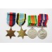 Hughes Family WW1 R.A.M.C. Mons Star & Bar, MID, LSGC & MSM & WW2 R.A.F. Air Crew Europe Father & Son Medal Group