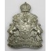 Leicester City Police Helmet Plate - King's Crown