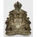 Leicester City Police Helmet Plate - King's Crown