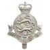 Army Depot Police Cyprus Anodised (Staybrite) Cap Badge - Queen's Crown
