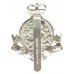 Army Depot Police Cyprus Anodised (Staybrite) Cap Badge - Queen's Crown