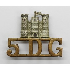 5th Dragoon Guards (Castle/5.D.G.) Shoulder Title