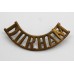 Durham Light Infantry (DURHAM) Shoulder Title