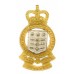 Royal Army Ordnance Corps (R.A.O.C.) Officer's Dress Cap Badge - Queen's Crown
