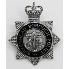 Birkenhead Borough Police Senior Officer's Enamelled Cap Badge 