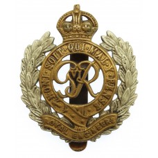 George VI Royal Engineers Bi-Metal Cap Badge