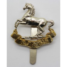 Liverpool University O.T.C. Anodised (Staybrite) Cap Badge
