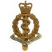 Royal Army Medical Corps (R.A.M.C.) Bi-Metal Cap Badge - Queen's Crown