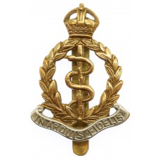 Royal Army Medical Corps (R.A.M.C.) Bi-Metal Cap Badge - King's Crown