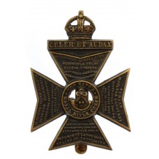 King's Royal Rifle Corps (K.R.R.C.) Cap Badge - King's Crown