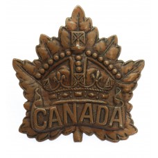 Canadian Canada WWI General Service Cap Badge (Roden Bros 1916)