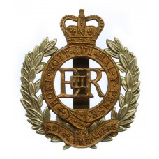 EIIR Royal Engineers Bi-Metal Cap Badge