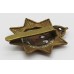 Devonshire Regiment WWI All Brass Economy Cap Badge