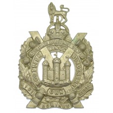 King's Own Scottish Borderers (K.O.S.B.) Cap Badge - King's Crown