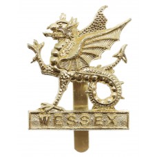 Wessex Brigade Anodised (Staybrite) Cap Badge