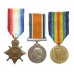 Rare Native Gurkha Officer's WW1 1914-15 Star Medal Trio - Jemadar (Later Subedar) Balandhar Rai, 2/7th Gurkha Rifles