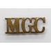 Machine Gun Corps (M.G.C.) Shoulder Title