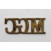 Machine Gun Corps (M.G.C.) Shoulder Title