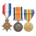 WW1 1914-15 Star Medal Trio - Sjt. G. Davies, Welsh Regiment
