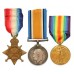 WW1 1914-15 Star Medal Trio - Pte. G. Smith, Yorkshire Regiment