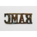 Royal Army Medical Corps (R.A.M.C) Brass Shoulder Title