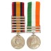 Queen's South Africa (6 Clasps) and King's South Africa (2 Clasps) Medal Pair - Pte. E. Attreed, 1st Bn. Essex Regiment