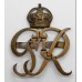 George VI Norfolk Yeomanry Officer's Service Dress Cap Badge