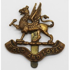 Scarce Wycliffe College Cadet Corps Cap Badge