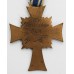 WW2 German Mother's Cross (Bronze)