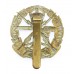 Small Arms School Brass Cap Badge - King's Crown