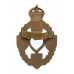 Royal Electrical & Mechanical Engineers (R.E.M.E.) Officer's Service Dress Cap Badge - King's Crown (1st Pattern)