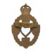 Royal Electrical & Mechanical Engineers (R.E.M.E.) Officer's Service Dress Cap Badge - King's Crown (1st Pattern)