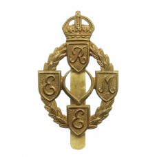 Royal Electrical & Mechanical Engineers (R.E.M.E.) Cap Badge - King's Crown (1st Pattern)