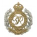 George VI Royal Engineers Bi-metal Cap Badge