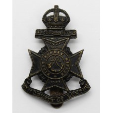 21st County of London Bn. (First Surrey Rifles) London Regiment Cap Badge